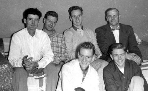 Ray Coleman, Jackie Coleman, David Olson, Charles Davison, Earl Kincaid, Roy Davison